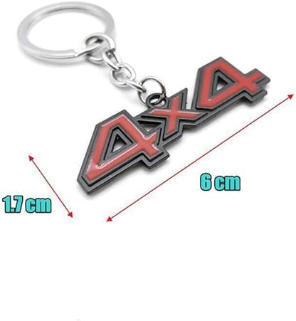 4X4 Keychain – Red