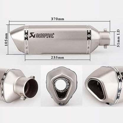 Titanium Scorpiovic Exhaust