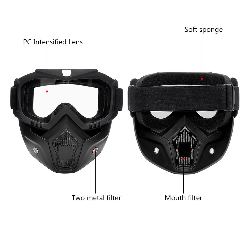 Detachable Goggle