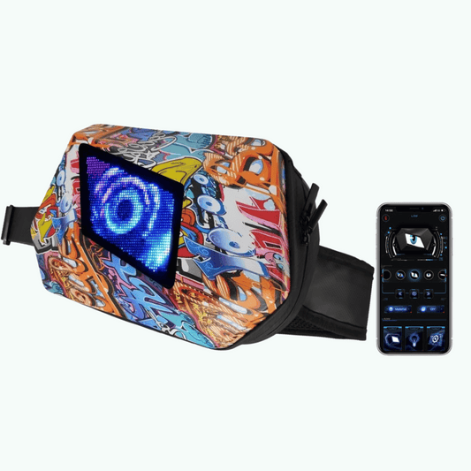 Evil Eye Printed LED Bag