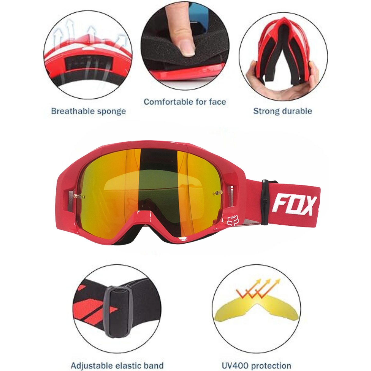 FX Red Goggles