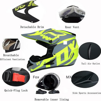 FX Helmet X30 – Neon Green